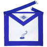 Worshipful Master Apron. Real leather. 39x33cm. York Rite