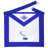 Junior Steward Apron. 39x33cm - Blue Lodge, York Rite