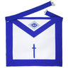 Tyler Apron. 39x33cm - Blue Lodge, York Rite