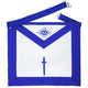 Tyler Apron. 39x33cm - Blue Lodge, York Rite