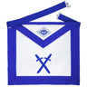 Sentinel Apron. 39x33cm - Blue Lodge, York Rite
