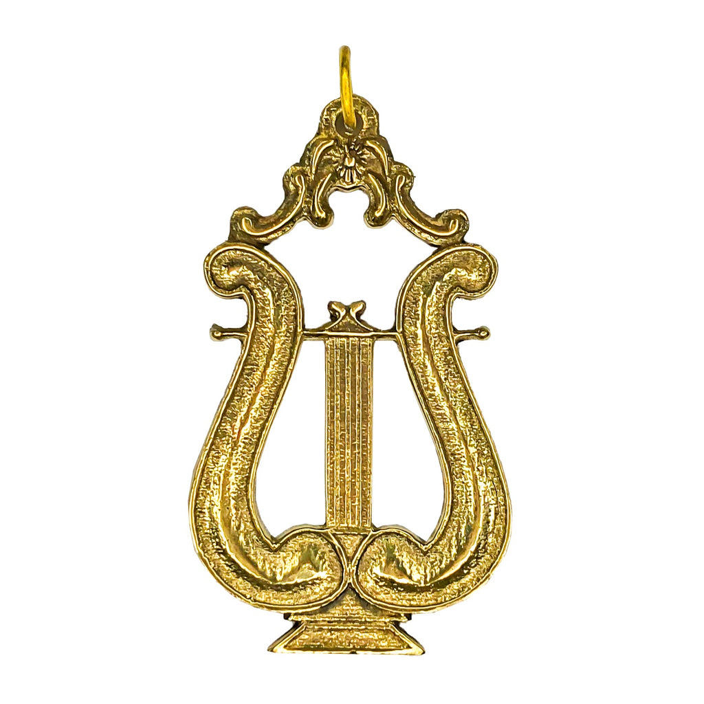 Bijou Maître de l’Harmonie. Bronze - Rite Français Groussier (RFG) Nos Colonnes - boutique maçonnique 