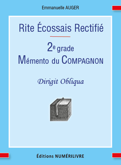 RER - 2e grade - Mémento du Compagnon Nos Colonnes - boutique maçonnique 