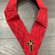 Sautoir Croix ornées de la rose - 18° degré REAA BA