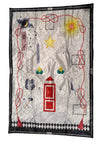 Tapis de Loge 2° Degré REAA (2) - Satin (128 x 85 cm) - en stock