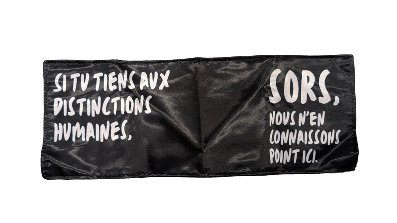 Banderole Les Distinctions, Cabinet de Réflexion