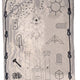 Tapis de Loge 1° Degré Rite Français Groussier - Satin (128 x 85 cm) - BA