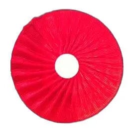 Rosette rouge à bouton blanc Maître Écossais de St-André (MESA) - Régime Écossais Rectifié sautoir tablier Nos Colonnes - Boutique Maçonnique 