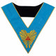 Worshipful Master Collar. Grand Glory. Natural Silk - French Rite "Groussier"
