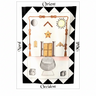 1st & 2nd Degrees Tracing Board. 128x85cm (2) - Rectified Scottish Rite (RSR) 