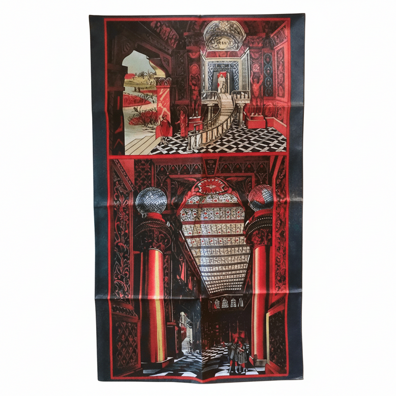 Tapis de Loge 2° Degré Emulation & Rite d’York - Satin (128x85cm) - Nos Colonnes