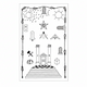 1st & 2nd Degrees Tracing Board. 128x85cm - Traditional French Rite (1801) 