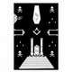 1st & 2nd Degrees Tracing Board. 128x85cm - Traditional French Rite (1801) 