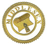 Provincial Grand Officer Full Dress Apron Badge - Grand Lodges, English Style 