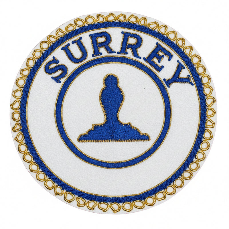 Badge Fonction Grand Officier Provincial. Petite Tenue - Grandes Loges, style anglais - Nos Colonnes