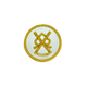 National Assistant Grand Director of Ceremonies Full Dress Apron Badge - Grand Lodges, English Style GD