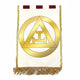 Domatic Royal Arch Triple Tau Large Banner