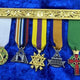 Allied Masonic Degrees 5 Past Presiding Miniatures Bar Breast Jewel - American Constitution