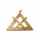 Bijou 1° et 2° Diacres. Bronze - Rite de Schroeder