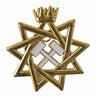 5th Order Collar Jewel Triple Triangle + 2 gavels - French Rite Higher Degrees 