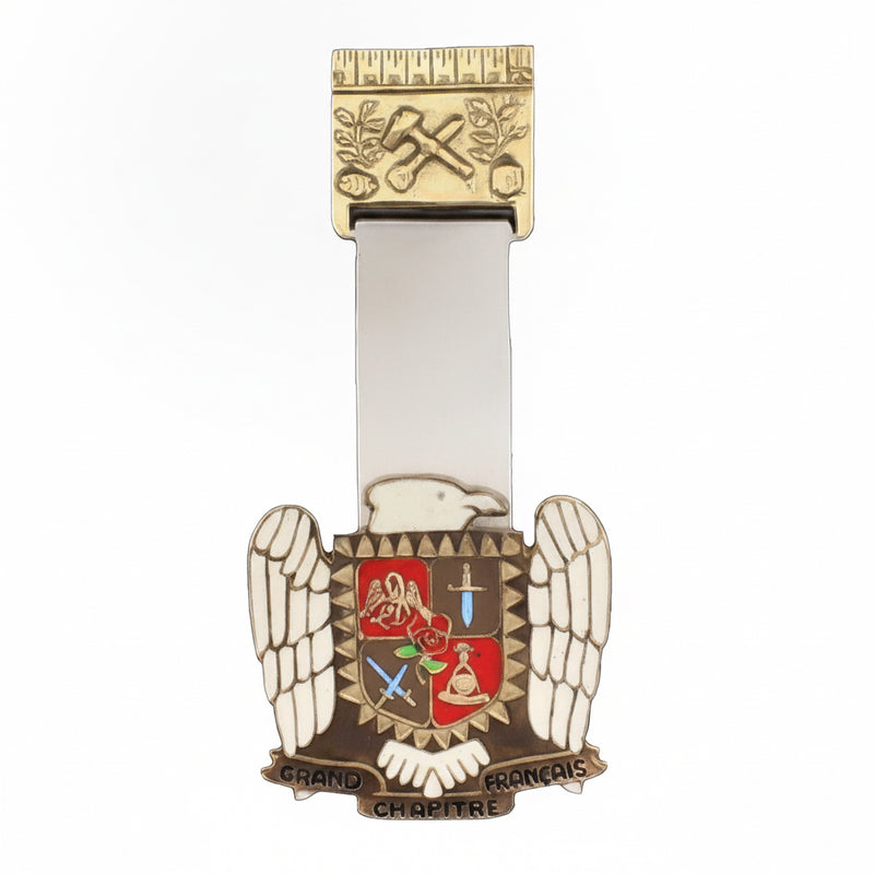 Bijou de poitrine 5° Ordre Aigle - Rite Français Traditionnel (Chapitre Français) - Nos Colonnes