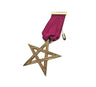 Excellent Master Breast Jewel - Scottish Royal Arch