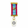 Mark Master Breast Jewel. Latine letters - Mark Masonry (Scottish Constitution)