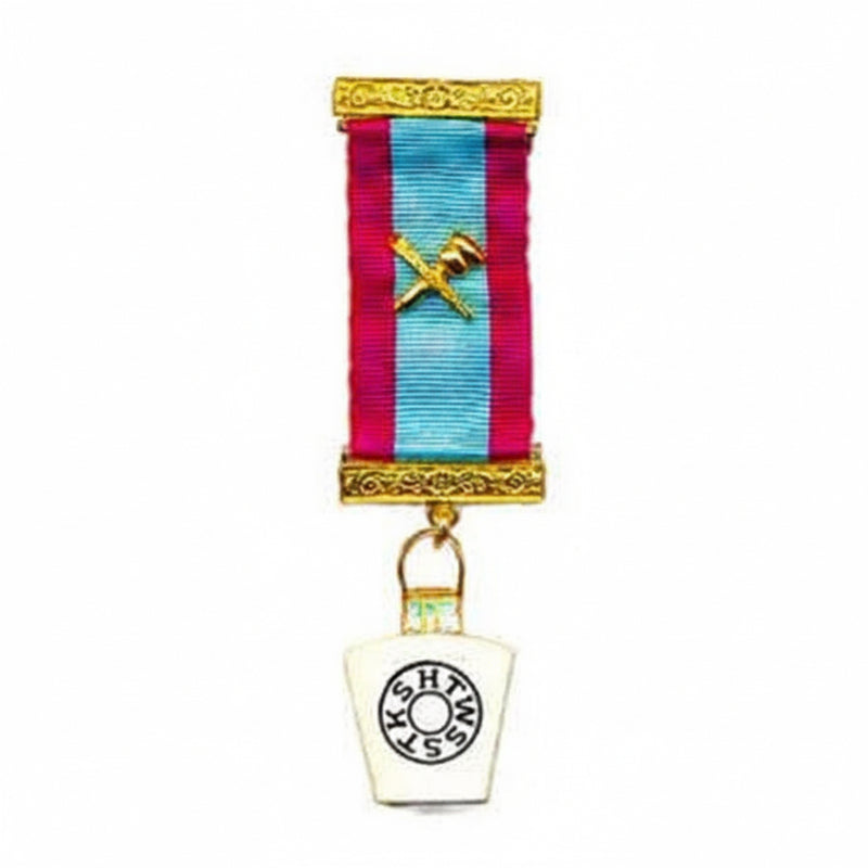 Bijou de poitrine Maître de la Marque (Lettres latines) - Maçonnerie de la Marque (Style écossais) - Nos Colonnes