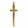 Blue Lodge Tyler/Inner Guard Collar Jewel. Bronze - Ancient Accepted Scottish Rite (AASR)