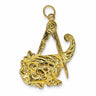 Blue Lodge Steward Jewel. Bronze - Ancient Accepted Scottish Rite (AASR)