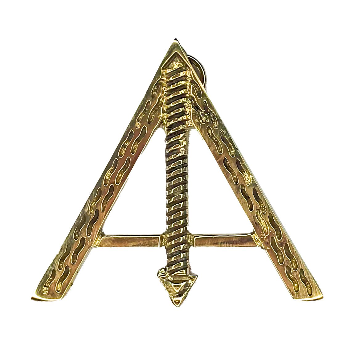 Bijou Premier Surveillant. Bronze - Rite de Cerneau - Nos Colonnes