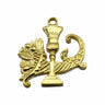 President of Steward Collar Jewel. Cornucopia and Cup - Royal Standard of Scotland