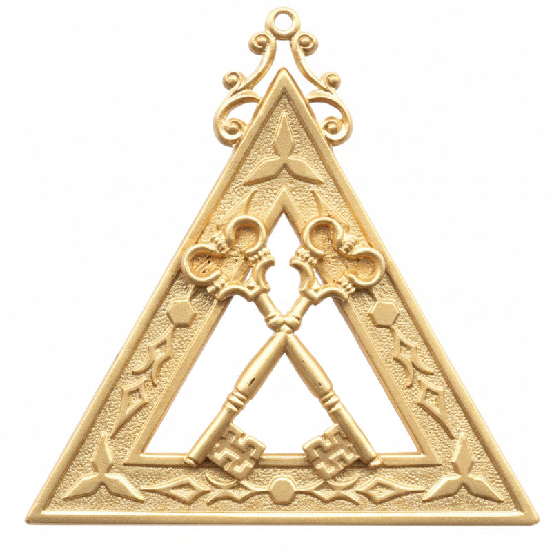 Bijou Trésorier - Arche Royale Américaine (Rite d’York) - Nos Colonnes