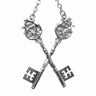 Treasurer Collar Jewel. Bronze - Craft Lodge, Irish Constitution 