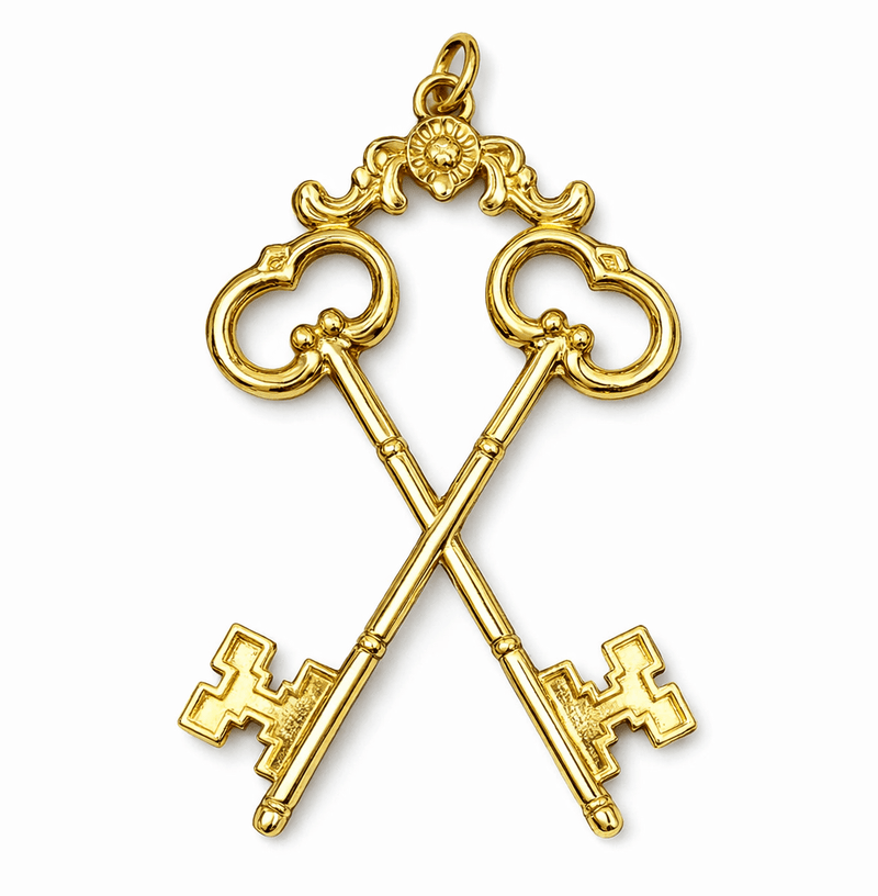Bijou Trésorier - Rite Écossais Ancien Accepté REAA Rite Français RER Memphis Misraïm SOT rites divers - Nos Colonnes