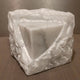 Good deals - Carrare marble "cube" sculpture 8x8cm