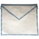Fellowcraft Apron. Narrow Border. 39x33cm - Rectified Scottish Rite (RSR)