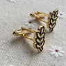 Masonic Cufflinks Acacia (Gold) 