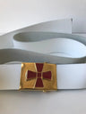 Ceinturon cuir Blanc CBCS (Croix Rouge) - Ordre Intérieur RER