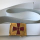 Ceinturon cuir Blanc CBCS (Croix Rouge) - Ordre Intérieur RER