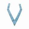 Master Mason Collarette. Blue Rosettes - Lodge of St John, Swedish Rite 