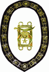 Shriners International Officer Blue Deluxe Collar Chain 