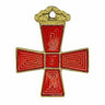 Beneficent Knight of the Holy City Red Pectoral Cross - Rectified Scottish Rite Inner Order
