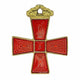 Croix Pectorale CBCS (Rouge) - Ordre Intérieur RER - promo