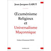 Œcuménisme Religieux et Universalisme Maçonnique livre maconnique Nos Colonnes - Boutique Maçonnique 