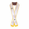 Chaplain White Sash with Gold Braid - OES 