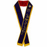 Worthy Matron Sash. Embroidery + Fringe - OES