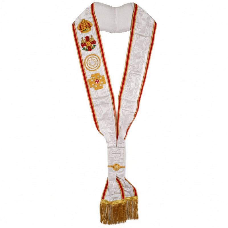 Écharpe Grand Officier - Croix Rouge de Constantin (style écossais) - Nos Colonnes