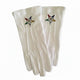Gants blancs avec Emblème - OES