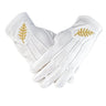 Gants Maçonniques Acacia Or – Pureté et Mémoire Initiatique